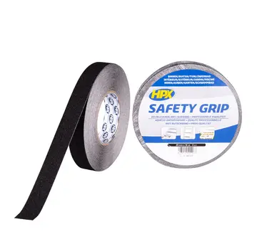 HPX Anti-slip tape - Black - 25mm x 18m