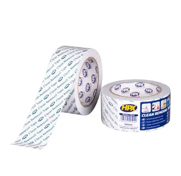 HPX Clean-removable PVC tape - 50mm x 33m