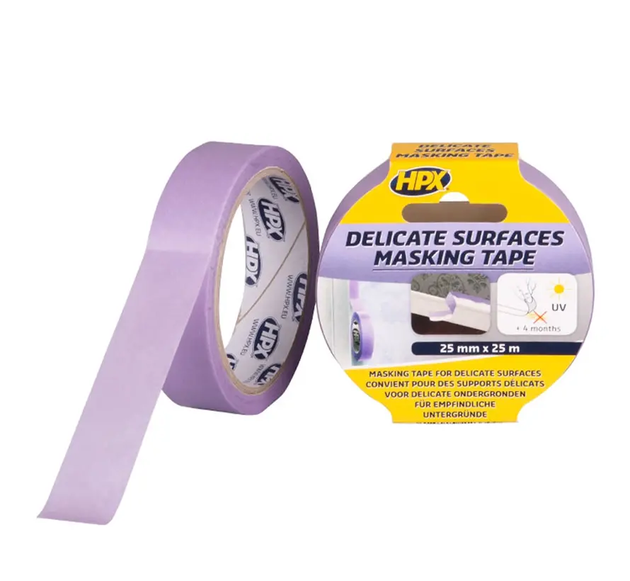 Masking 4800 Delicate Surfaces - Purple - 25mm x 25m