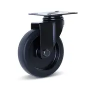 MESO Furniture swivel castor black 100 mm - 90 kg