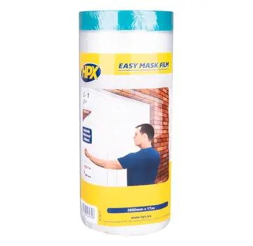 HPX Easy mask film cloth tape - 2600mm x 17m
