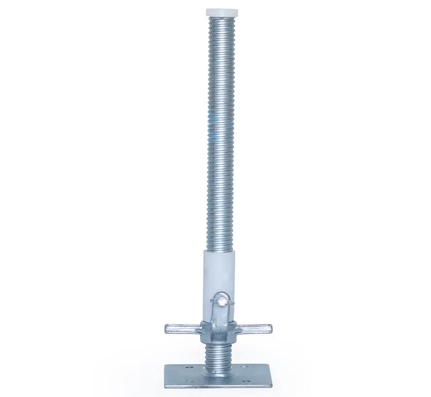 Foot stamp with steel spindle - 38mm - With plug and tube - 800kg