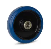 MESO Blue elastic rubber wheel 200mm - 350kg