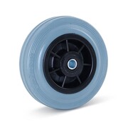 MESO Grey Rubber Wheel - 125mm - 120kg - Non-Striping