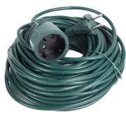 Extension cord 20m green