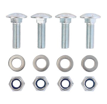 MESO Mounting kit M10 - 4x Lock bolt - 4x Nut - 4x Washer