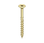 Heco -Topix-Plus screws - Torx 20 - 4 x 30mm - Part thread - Yellow zinc plated (25 pieces)