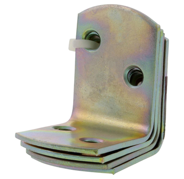 Starx L-Bracket - Without screws - Galvanised - ( 4 pieces)