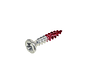 Rotadrill - Uni screws - Torx 20 Flathead - 4 x 30mm - Solid thread - Zinc-plated (200 pieces)
