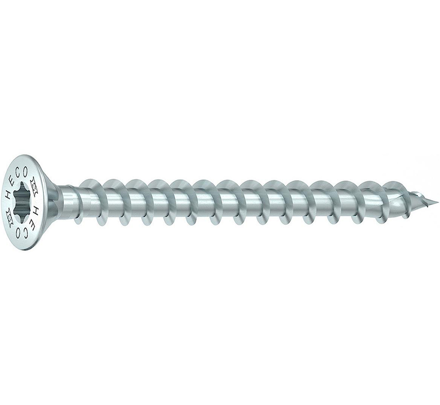 Heco Topix-Plus Screws - Torx flat countersunk head - 3x 30mm - Solid threads (200 pieces)