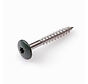 Screws for mounting Trespa panels - Torx 20 - 4.8x38mm - stainless steel - Part thread - Green RAL 6009 (100 pieces)