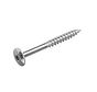 Screws for mounting Trespa panels - Torx 20 - 4.8x50mm - Stainless steel - Partial thread - Stainless steel blank (100 pieces)