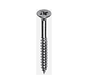 Chipboard screws - Pozidrive 2 - 5.0 x 100mm - Partial thread - Zinc-plated (200 pieces)