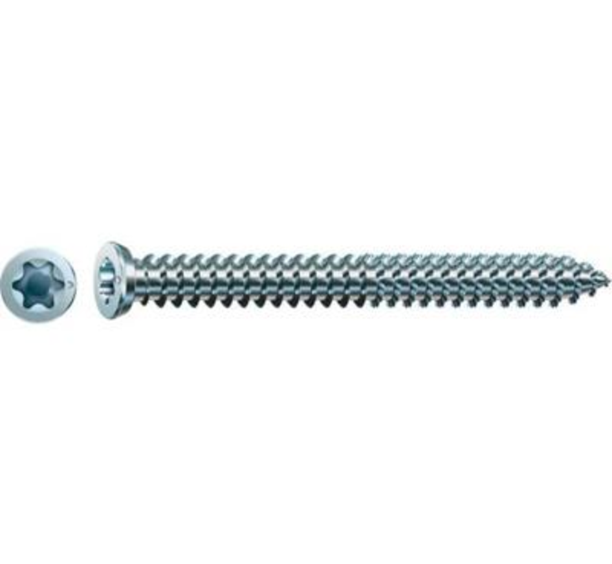 Spax - Frame screws - Torx 30 Flathead - 7.5 x 60mm - Solid thread - WIROX (100 pieces)