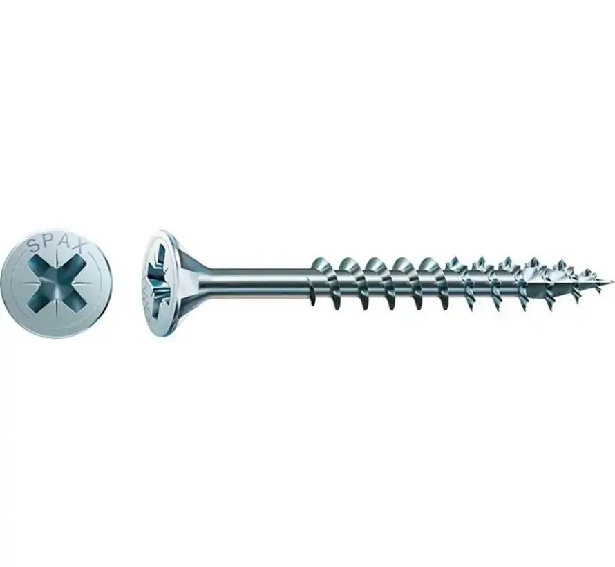 Spax - Chipboard screws - Pozidrive 2 Flathead - 5 x 110mm - Partial thread - WIROX (200 pieces)