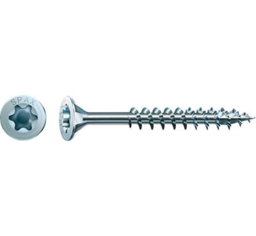 Spax - Chipboard screws - Torx 30 Flathead - 6 x 130mm - Partial thread - WIROX (100 pieces)