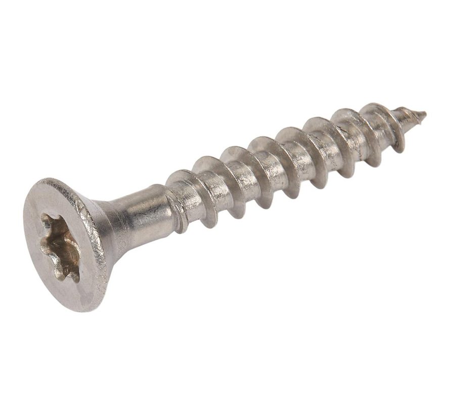 Stark - Torx 20 Flathead chipboard screws - stainless steel A2 - 4x30mm/18 (200 pieces)