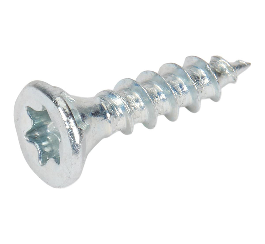 Stark - Torx 20 Chipboard screws + cutting tip - 3.5x16mm - Zinc-plated (200 pieces)