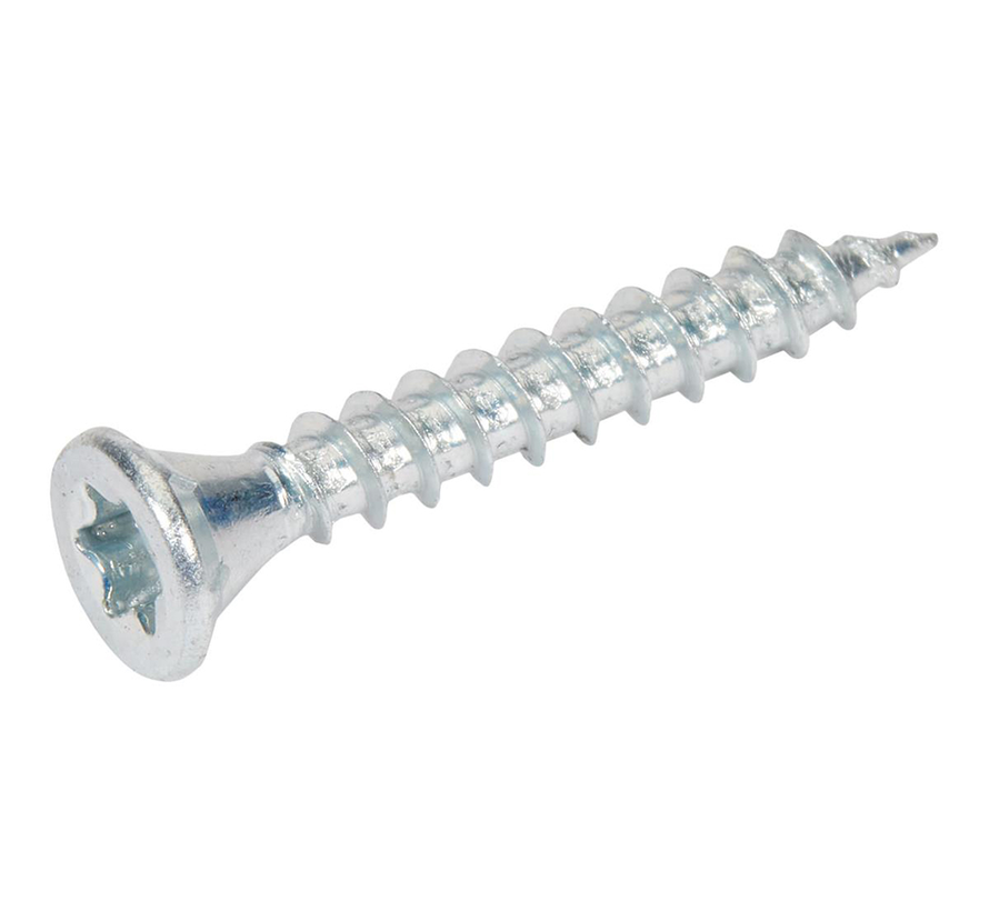 Stark - Torx 20 Chipboard screws + cutting tip - 3.5x25mm - Zinc-plated (200 pieces)