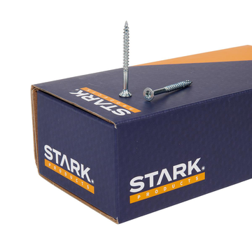 STARK Stark - Torx 20 Chipboard screws + cutting tip - 4 x 35mm - Zinc-plated - Full thread (6400 pieces)