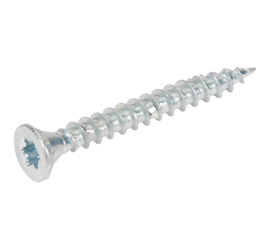 Stark - Torx 20 Chipboard screws + cutting tip - 4 x 40mm - Zinc-plated (200 pieces)