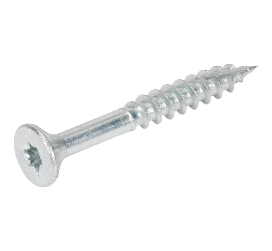 Stark - Torx 20 Chipboard screws + cutting tip - 4 x 40mm - Zinc-plated (200 pieces)