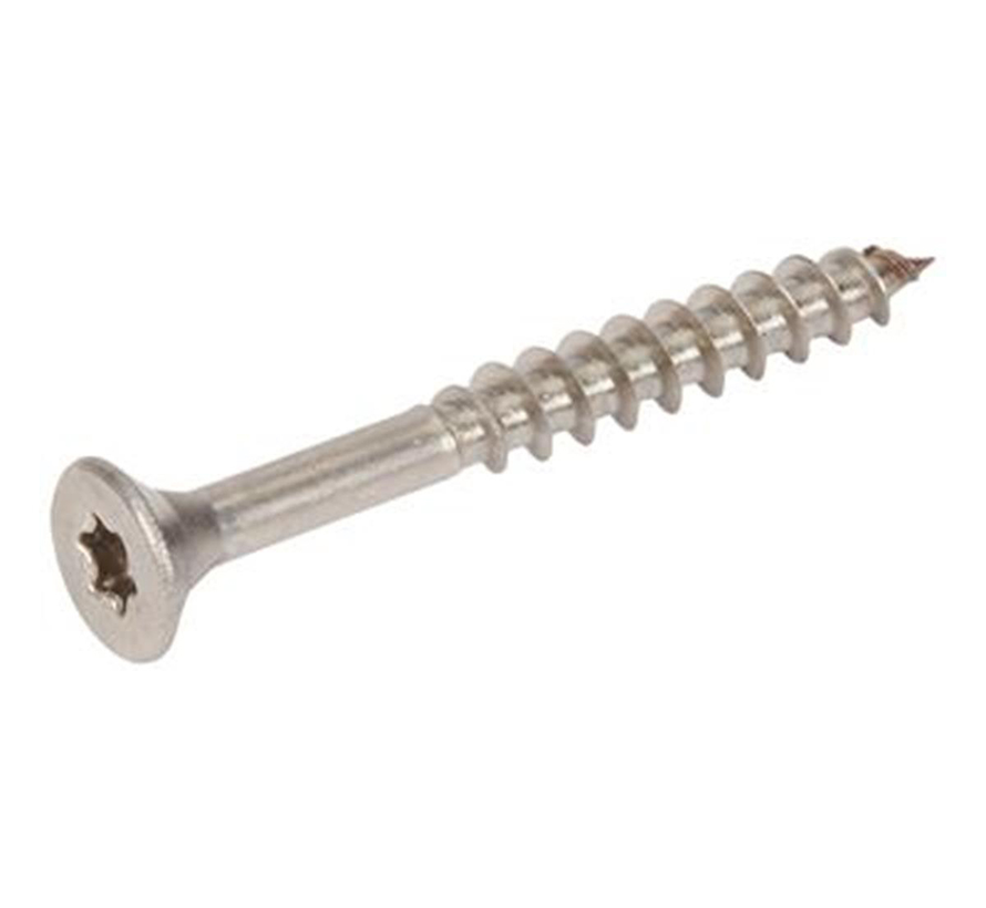 Stark - Torx 20 Particleboard screws Voldraad - 4x30mm - RVS A2 (200 pieces)