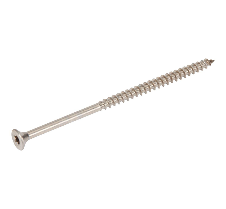 Stark - Torx 25 Flathead chipboard screws - 5x100mm - stainless steel A2 (200 pieces)