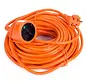 Extension cord - 2 x 1.0 - 20 Metres - Orange