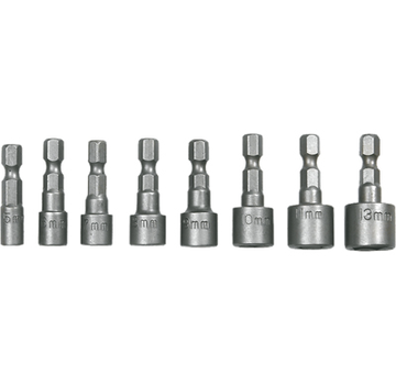 GRAPHITE Graphite - Cap bits set - 1/4'' - SW5 - 13mm - 8-piece