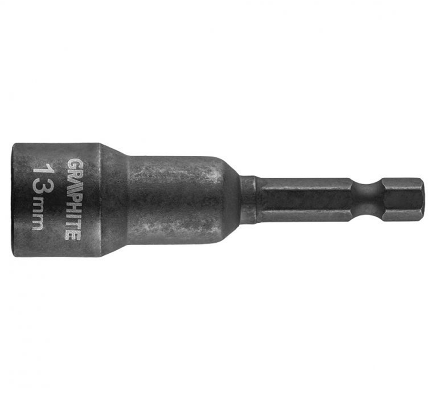 Graphite - IMPACT - Magnetic cap bit - 1/4'' - SW13x65mm