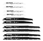 Graphite - Reciprocating saw blade set - 10-piece