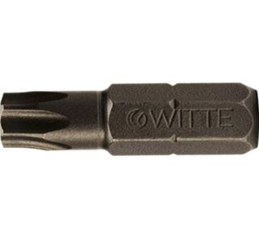 Graphite - Screw bits - 1/4" T10 - 25mm - TIN (2 pieces)