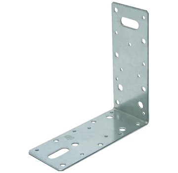 GB Corner anchor flat - 150x150x60x2,5mm - Galvanised