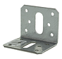 Corner anchor flat - 50x50x58x2,5mm - Galvanised