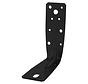 Corner anchor/tilt - 125x125x46x2.5 - Black