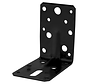 Corner anchor/Rill - 90x90x60x2.5 - Black