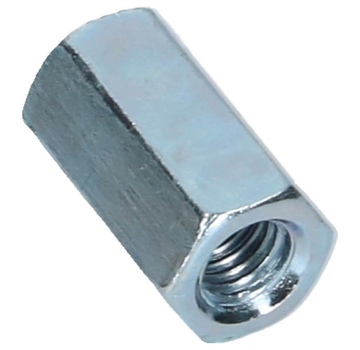 Coupling nuts - M5 - Zinc-plated (100 pieces)