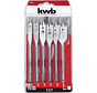 Kwb - Speed drill set - 6-piece 10-12-16-18-20-25mm