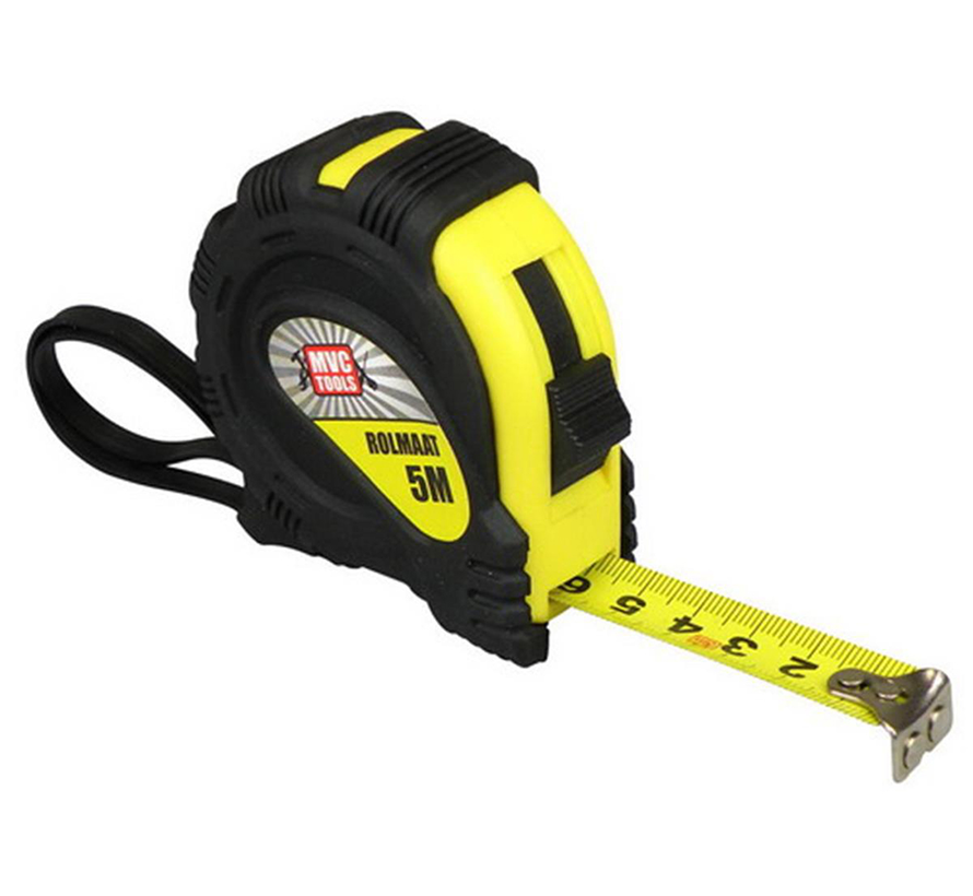 MVC Tools - Tape measure - 16mm x 5m - With magnetic head
