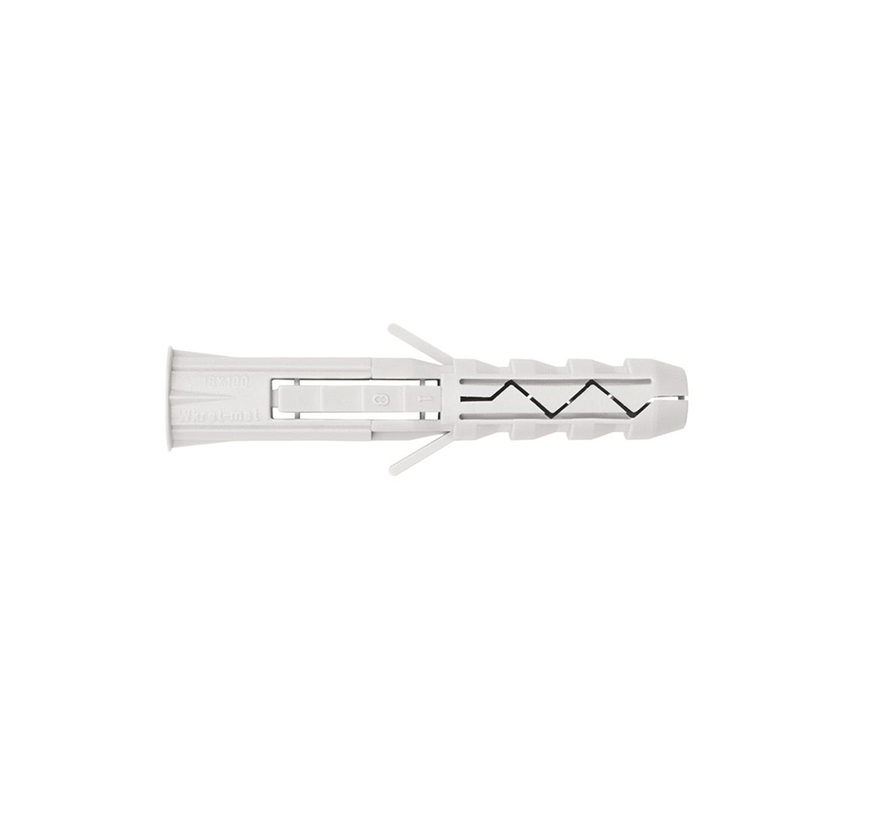 STARK - Universal plugs with collar - 8 x 40mm - (100 pieces) Powered by G&B