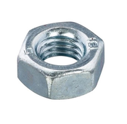 Hexagon nuts - M12 - Class 8 - DIN934 - Zinc-plated (100 pieces)