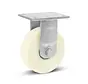 Nylon super heavy duty fixed castor - 200mm - 2400 kg
