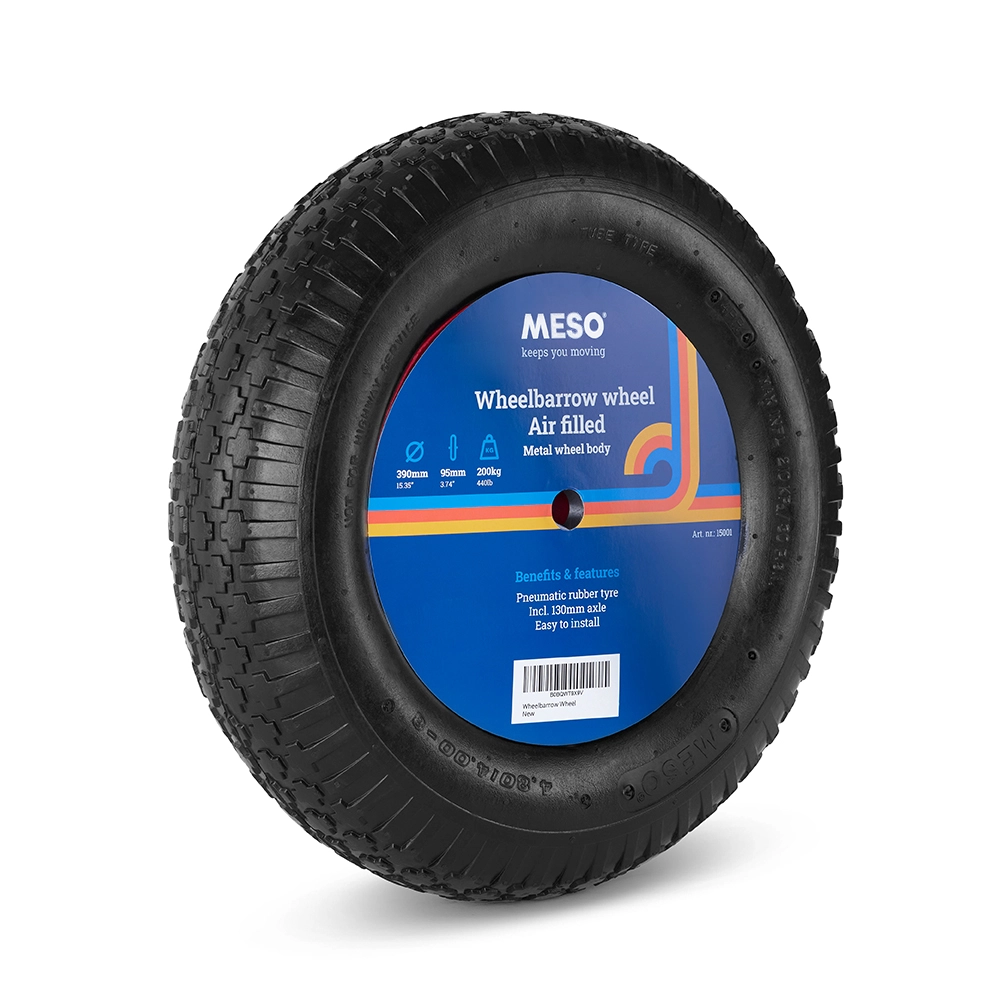 thumbnail image 2 of Räder Wendt Puncture-Proof Wheelbarrow Wheel – 400mm, 20mm Ball Bearing, 300kg Load 2 of 4