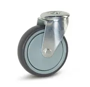 MESO Equipment swivel castor with central hole - 125mm - 130kg