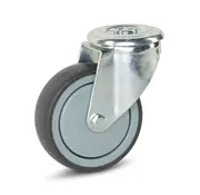 MESO Equipment swivel castor with central hole - 100mm - 110kg