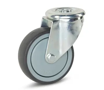 MESO Equipment swivel castor with central hole - 100mm - 110kg