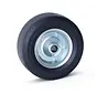 Loose nose wheel - 200 mm - width 60 mm - Metal wheel body