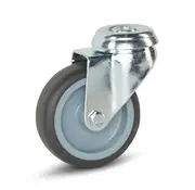 MESO Furniture castor with central hole - 75mm - 60kg
