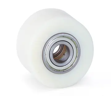 MESO Nylon pallet roller 80x50 - Bore diameter 20mm - Ball bearing - Load capacity 500kg